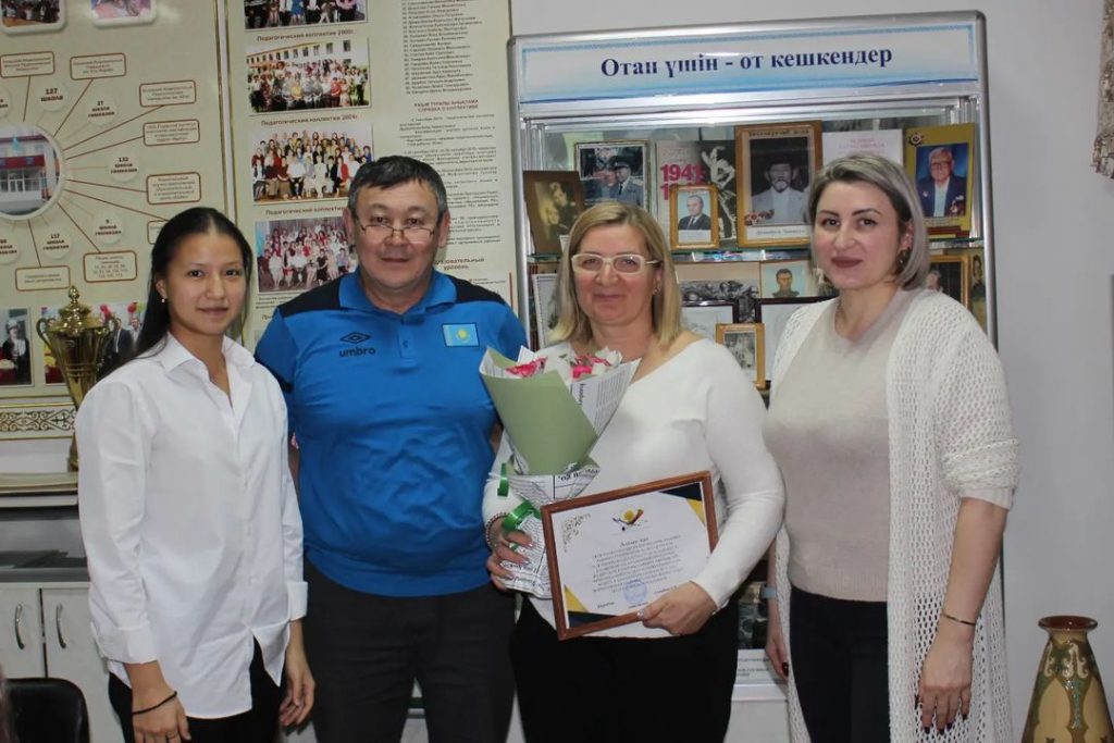 12.12.2023 года состоялась встреча с известным спортсменом города Алматы в рамках реализации проекта «9 месяцев – 9 мероприятий».